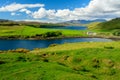 Glencoe landscape, Highlands Scotland landscape in summer time
