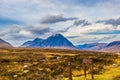 Glencoe mountain in the Scottish highlands