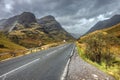 Glencoe, A82 Road. Scotland landscape
