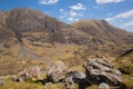 Glencoe Scotland UK stunning beautiful Scottish glen and mountains in Lochaber famous tourist destination