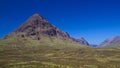 Glencoe valley on a bright sunny day Royalty Free Stock Photo