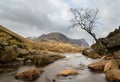 Glencoe Valley, Scotland Highlands Royalty Free Stock Photo