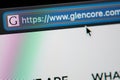 Glencore url link adress