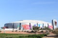 Arizona-2023 Super Bowl LVII Stadium in Glendale Sportsman`s Park Royalty Free Stock Photo