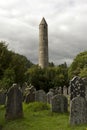 Glendalough Cathedral and Round Tower, Ireland