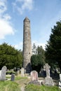 Glendalough Cathedral and Round Tower, Ireland