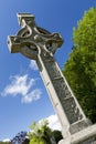 Glendalough cross, Ireland Royalty Free Stock Photo