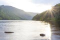 Glendalough lake Royalty Free Stock Photo