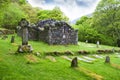 Glendalough.Ruins of the church,ireland