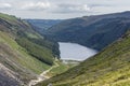 Glendalough Upper lake, Glenealo valley, Wicklow way Royalty Free Stock Photo