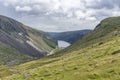 Glendalough Upper lake, Glenealo valley, Wicklow way Royalty Free Stock Photo