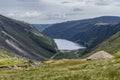 Glendalough Upper lake, Glenealo valley, Wicklow way Royalty Free Stock Photo