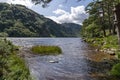 Glendalough Upper lake, Glenealo valley Royalty Free Stock Photo