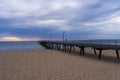 Glenelg Jetty at sunset in Adelaide