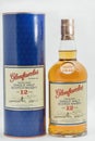 Glenfarclas Highland Single Malt Scotch Whisky against white background