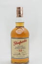 Glenfarclas Highland Single Malt Scotch Whisky bottle against white background