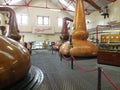 Glenfiddich whisky distillery stills