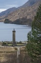 The Jacobite Monument Glenfinnan Scotland