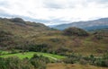 Glenfinnan Valley, Scotland Highland, UK Royalty Free Stock Photo