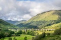 Glenfinnan Viaduct where the Harry Potter movie was filmed Royalty Free Stock Photo