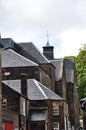 Glenmorangie distillery buildings Royalty Free Stock Photo