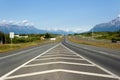 Glenn Highway, Alaska Royalty Free Stock Photo