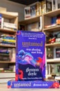 Glennon Doyle\'s Untamed book in the bookshop. Autobiography book.