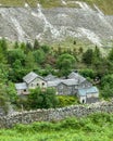 Glenridding, Cumbria, United Kingdom - 19th June 2021: The YHA Helvellyn youth hostel offers dorm and private beds