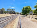 Glenrowan Historic Precinct in Victoria Australia Royalty Free Stock Photo