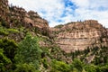 Glenwood Canyon in Colorado Royalty Free Stock Photo