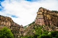 Glenwood Canyon in Colorado