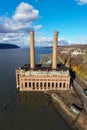 Glenwood Power Plant - Yonkers New York Royalty Free Stock Photo