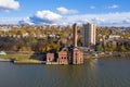 Glenwood Power Plant - Yonkers New York Royalty Free Stock Photo