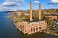 Glenwood Power Plant - Yonkers New York Royalty Free Stock Photo