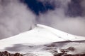 Gletsjer Switserland lake the moiry Royalty Free Stock Photo