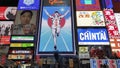 Glico Man advertising billboard and other advertisemant in Dontonbori, Osaka Royalty Free Stock Photo
