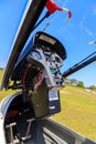 Glider cockpit Royalty Free Stock Photo