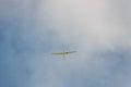 Glider Flying In Open Skies