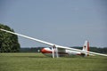 Glider Ka6 CR Royalty Free Stock Photo