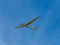 Glider or sailplane in flight,near Loch Leven,Perth and Kinross,Scotland Royalty Free Stock Photo