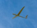 Glider or sailplane in flight,near Loch Leven,Perth and Kinross,Scotland Royalty Free Stock Photo