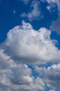 Glider, sky, clouds Royalty Free Stock Photo