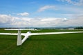 Glider take off Royalty Free Stock Photo