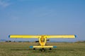 Glider towing airplane Royalty Free Stock Photo