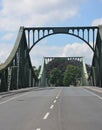 The Glienicke bridge between Berlin and Potsdam, also called spy bridge