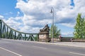 Glienicke Bridge with Centaur sculpture in Potsdam, Germany