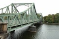 Glienicker bridge in Potsdam Royalty Free Stock Photo