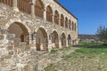 Restored Building Detail in Apollonia, Albania