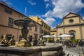 A glimpse of the ancient medieval village of Tuscania