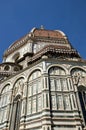 Glimpse of the cathedral of Florence-Tuscany-Italy Royalty Free Stock Photo